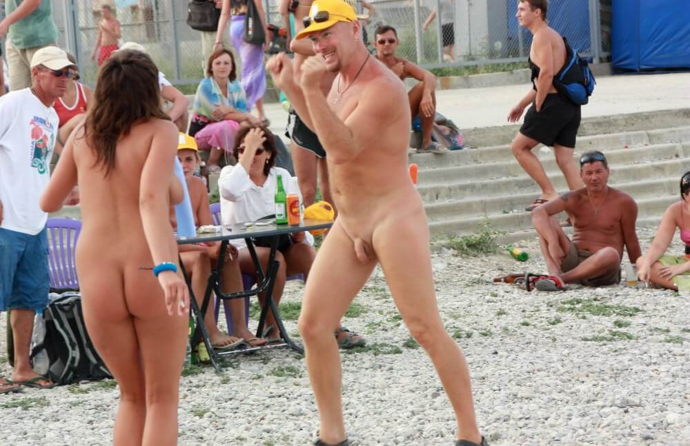 Pics Neptune Beach Cleanup - Peace and tranquility as goals of the naturist life