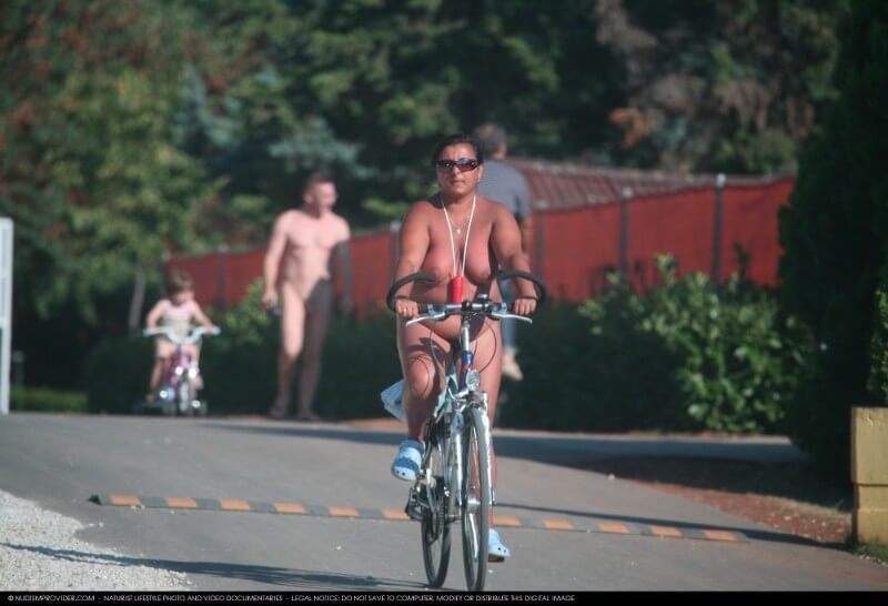 Naturists Road Biking pics - Nudity as a natural part of human existence