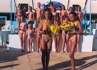 Video Nudism Junior Miss Pageant France 7 - People in a State of Complete Nudity