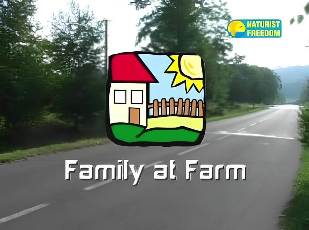 Naturist Freedom: Family at Farm - Delegation of European Nudists