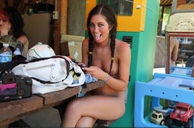 Outdoor Activity Bonanza Big Photo Gallery - A naked person is asexual among nudists