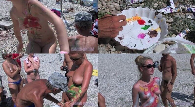 Body Art Festival 2008 Part 1 - Nudism and naturism promote respect for natural beauty and diversity