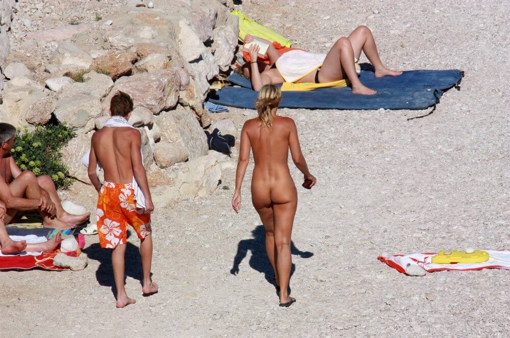 European Beach Entrance pics - The equality of naked human bodies helps us accept ourselves and others