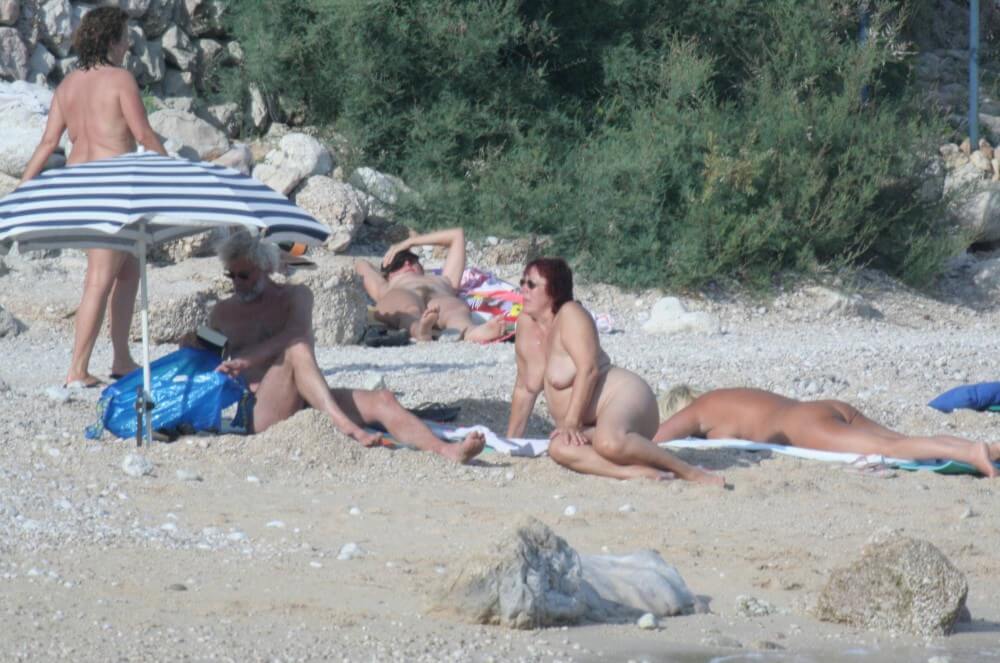 Croatian Baska Beach pics - Nudity as a natural aspect of human life