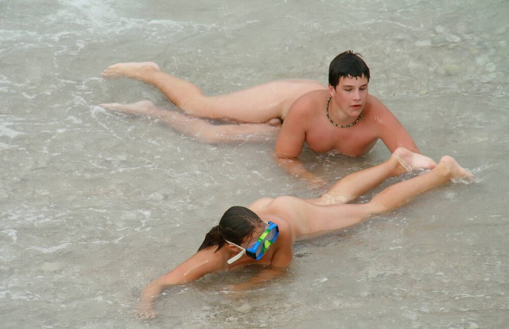 Wading In The Shallows pics - Im also interested in naturism, but I have no experience yet