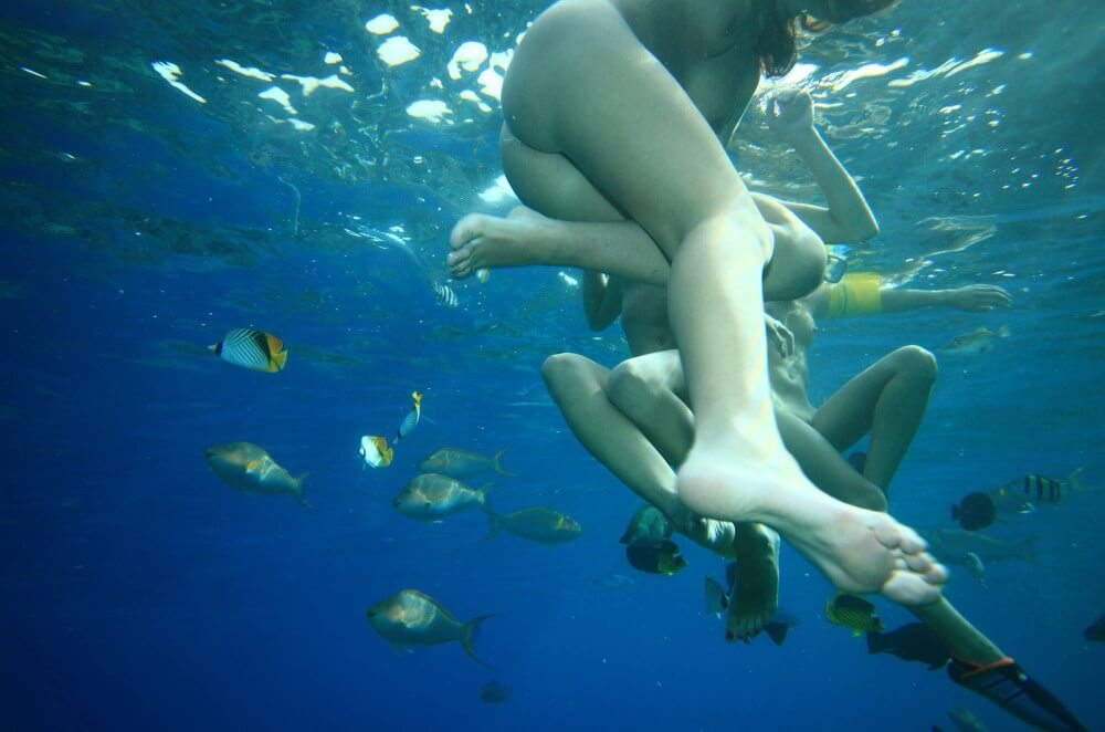 Egyptian Snorkelers Part - Nudity helps one feel a sense of freedom and liberation