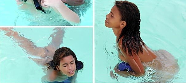 Brazil naturism gallery, Tropic Pool Sunbath 2 - Radical nudism materials