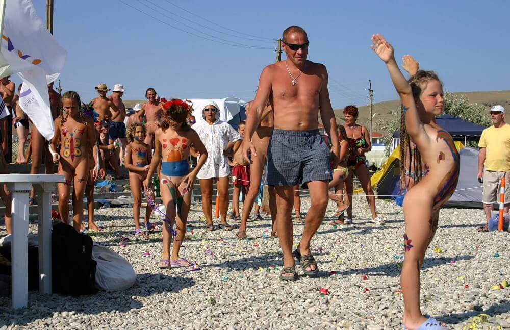 Beach Time Talent Show pics - Naturism promotes openness toward the body