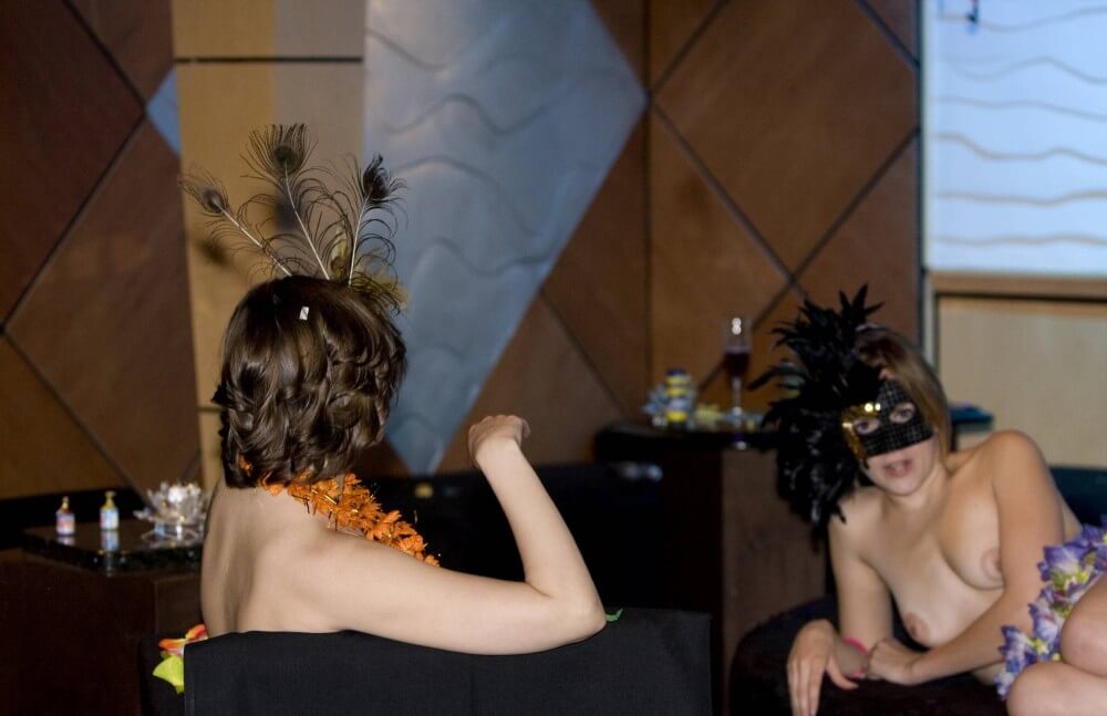 Masquerade Lounging photos - A closed community of naturists