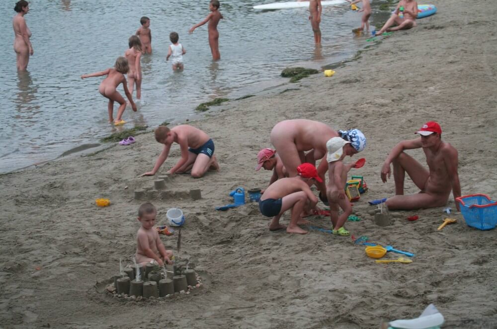 Nude Mom Nurture Series photos - Most nudists are motivated solely by a sense of comfort