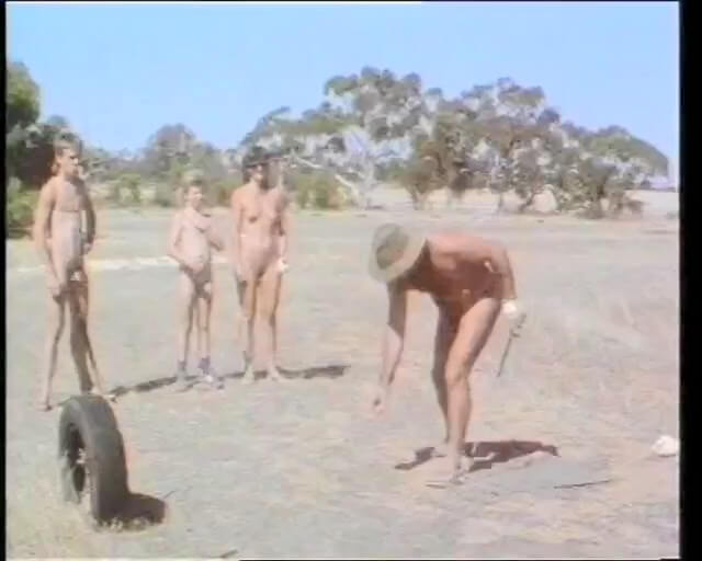 Naturism lifestyle retro - Nudity as a natural aspect of human life