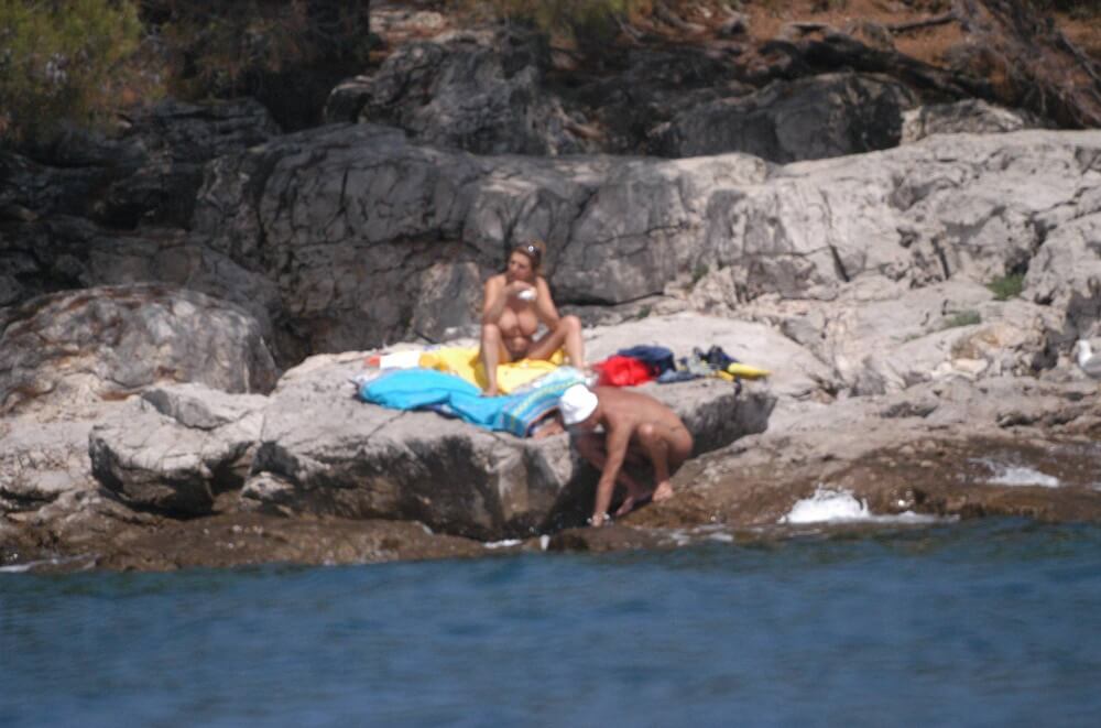 Croatian Rock-Front Coast pics - Nudism has been around for a very long time