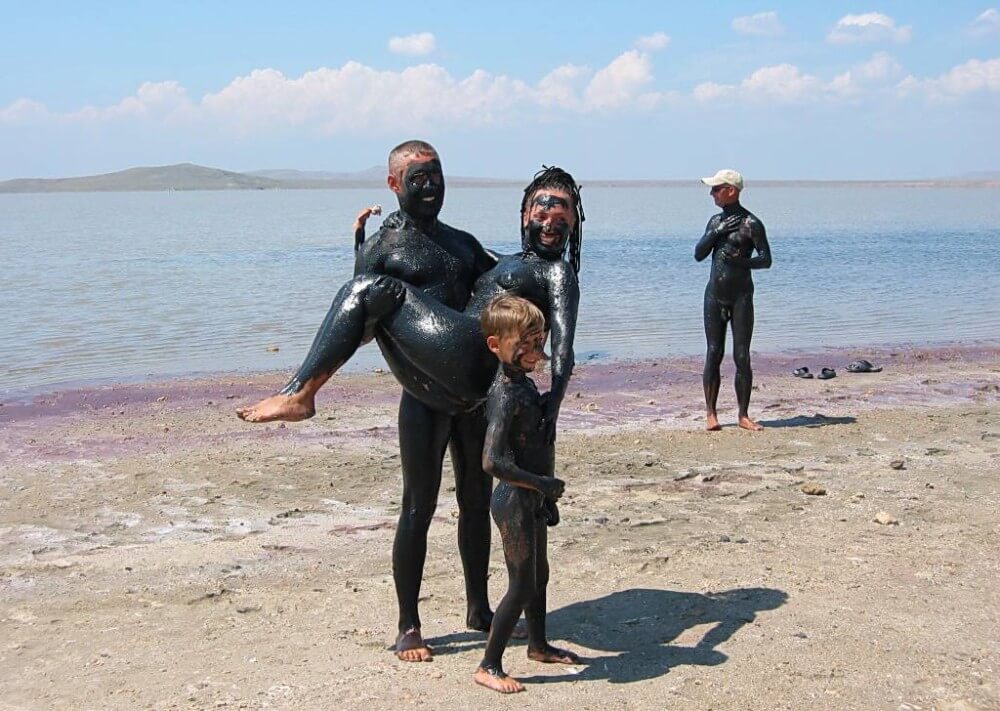 Dark Mud And Clear Water pics - The first step toward home nudism