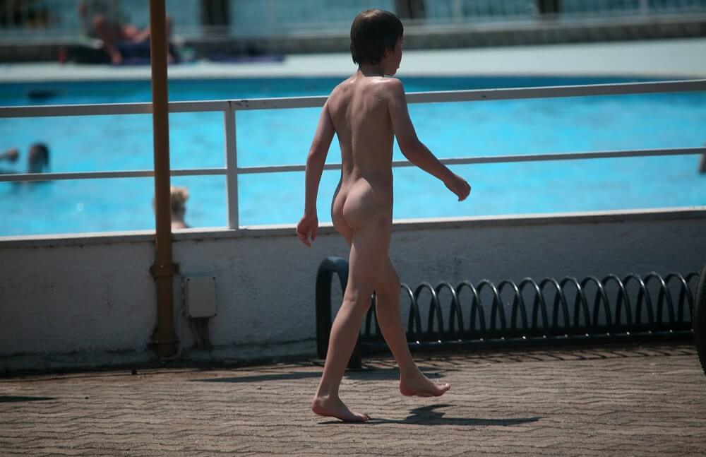 Grassy Patio Nature Hike - Naturism and nudism are a path to peace of mind and a little solitude