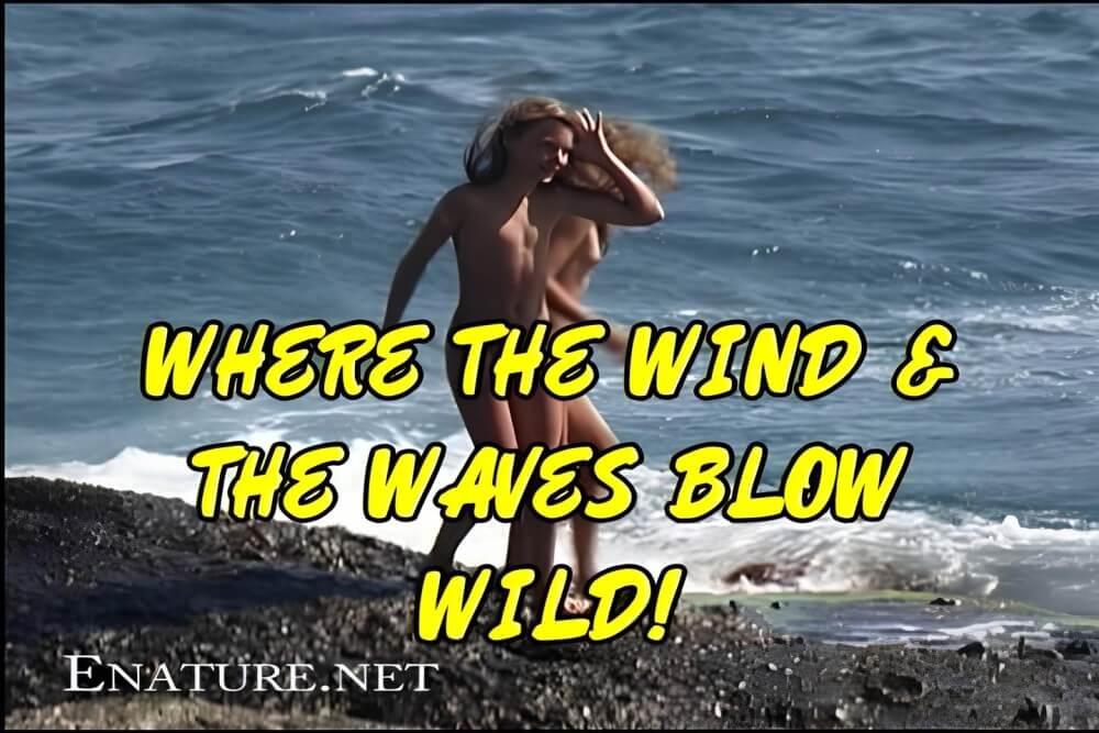 Enature - Where the Wind and the Waves Blow Wild! - Ordinary people as naturists