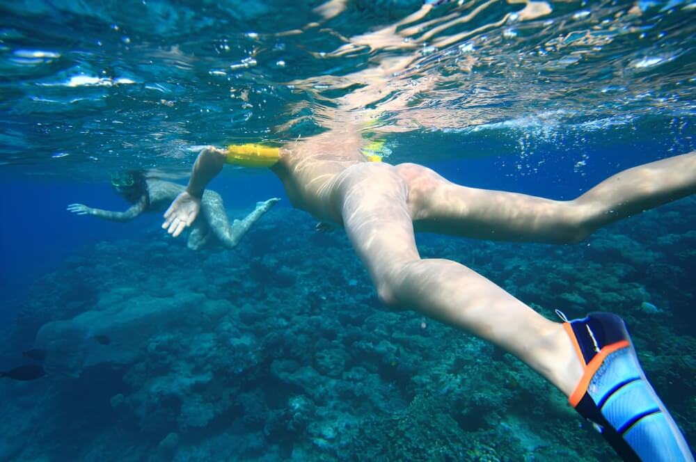 Nudism on the Red Sea photo gallery - Naturists love openness and freedom
