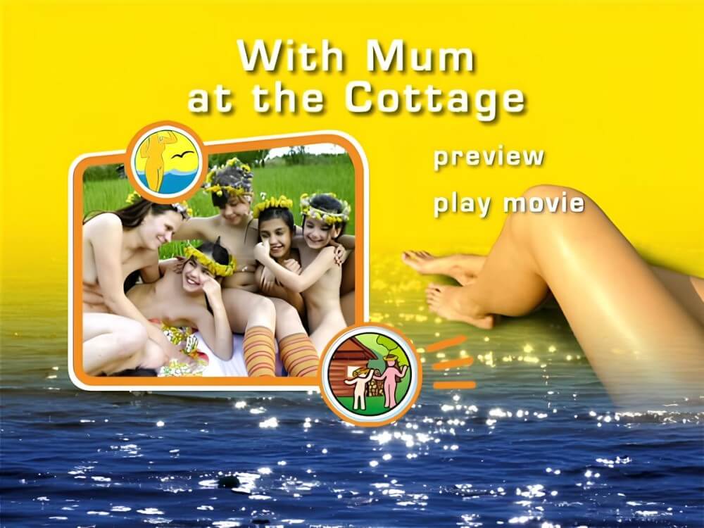 Naturist Freedom: With Mum at the Cottage DVD - The Naked Human Body
