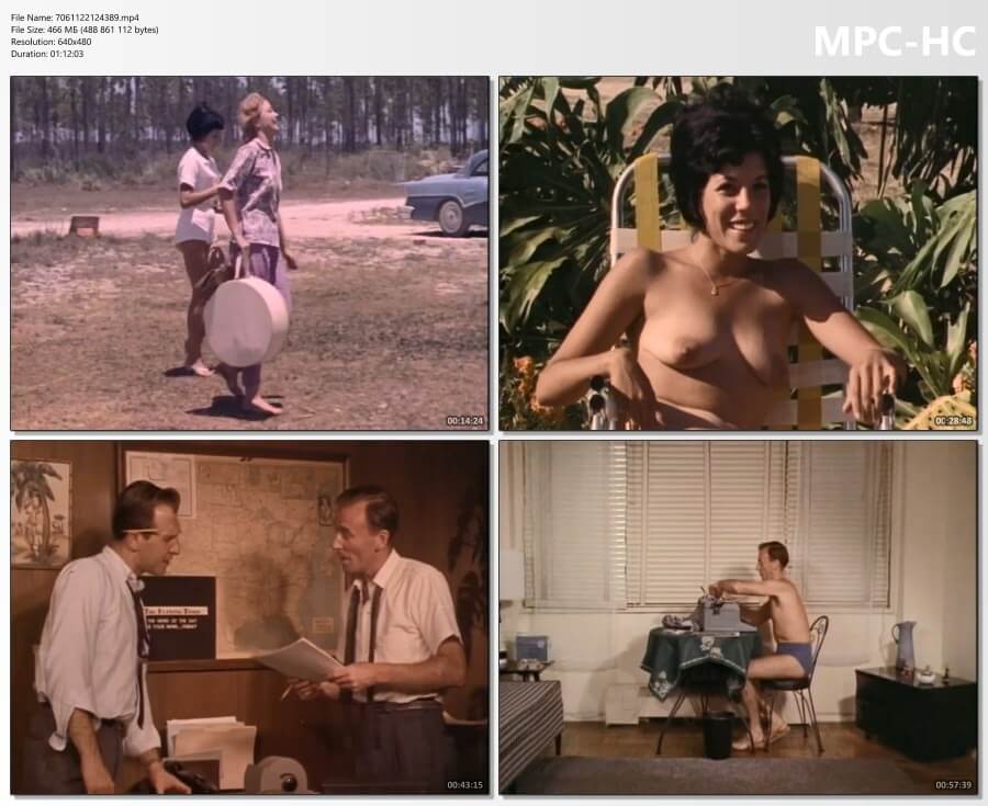 Diary of a nudist (1961) film HD - The idea of freedom and self-acceptance, as embodied by Adam and Eve, is important