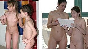 In the pool photos - Nudism teaches us to appreciate the present moment