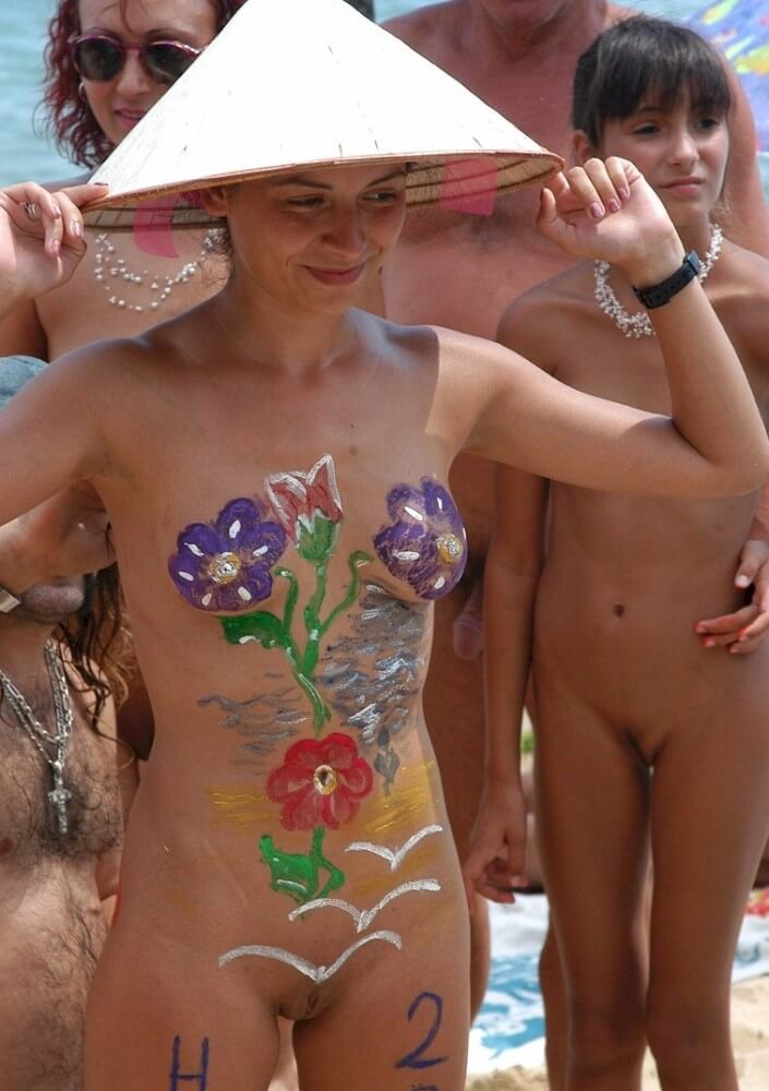 Nudist gathering on the beach video - Naturism is based on love for oneself and nature