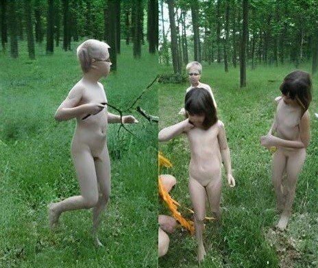 Naturism photo gallery # 21 - Seeks harmony with the rhythms of nature and the environment through nudity
