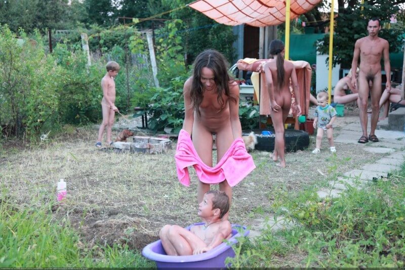 Green barrel of fun-grassy fields of gold photos - Naturism is a path to self-understanding and self-acceptance