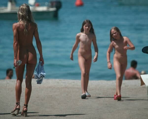 The nudism country photos - Naturists value tranquility and peace