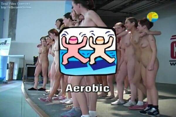 Naturist Freedom: Aerobic - Nudism and naturism are a path to natural harmony and inner wholeness
