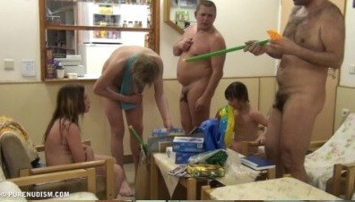 Pool jacuzzi and paints Full HD - Nudism is based on sincerity