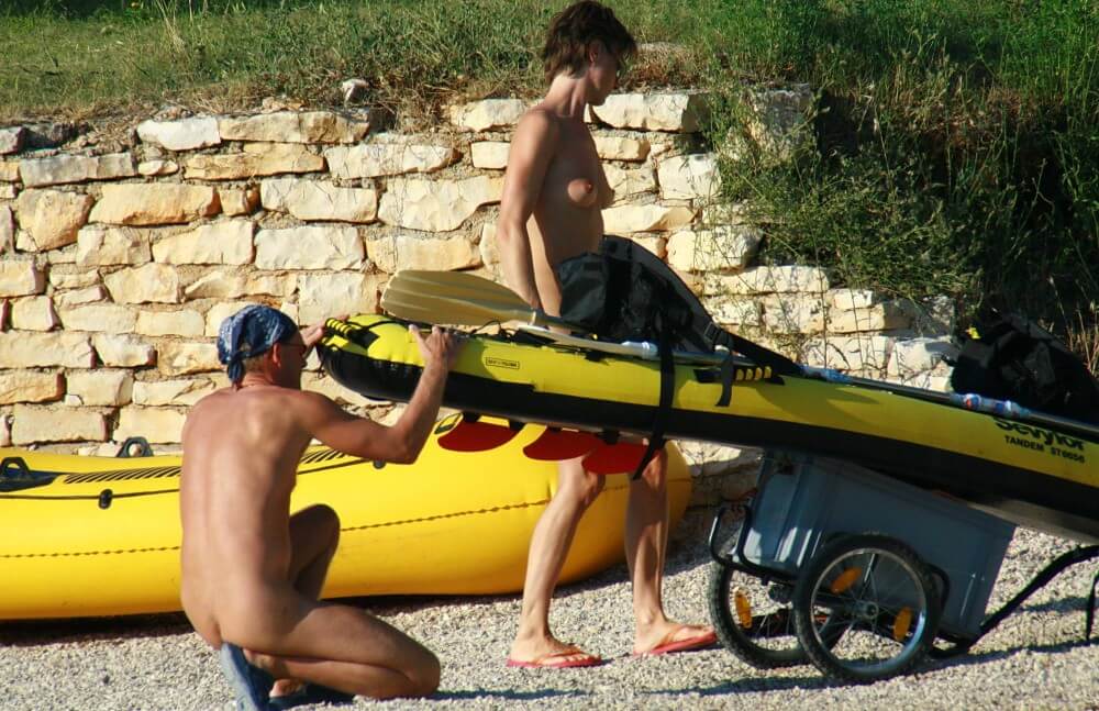 Rafting Team Excursions pics - Nudity is perceived as a natural aspect of life