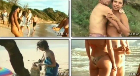 A real nude beach video - True nudism began here