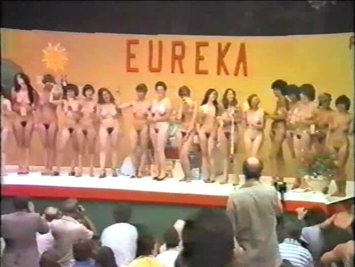 Miss Eureka 1983 video - Private nudist club