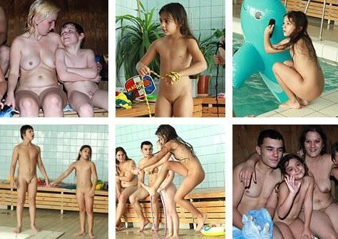 Pool and a sauna photo gallery - Nudism promotes inner happiness