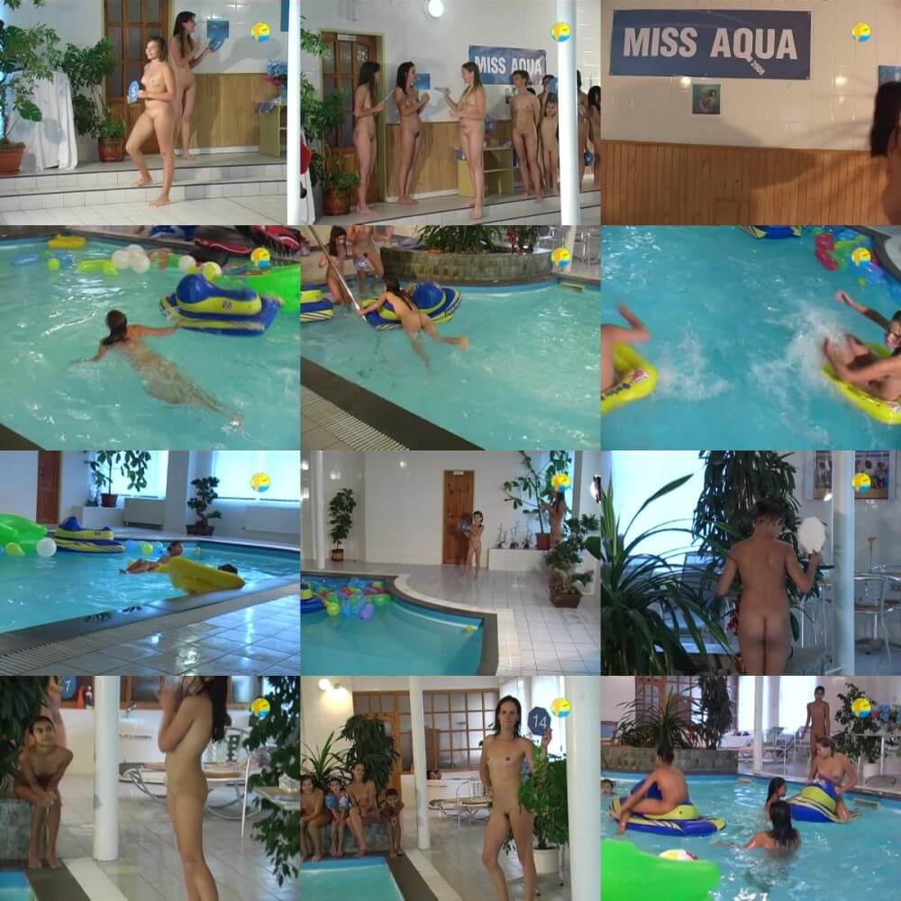 Naturist Freedom: Aqua Miss - Spectators are permitted to be naked