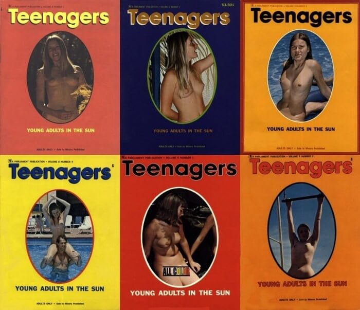 Teenagers magazines: Young adults in the sun - Nudist festivals are beautiful